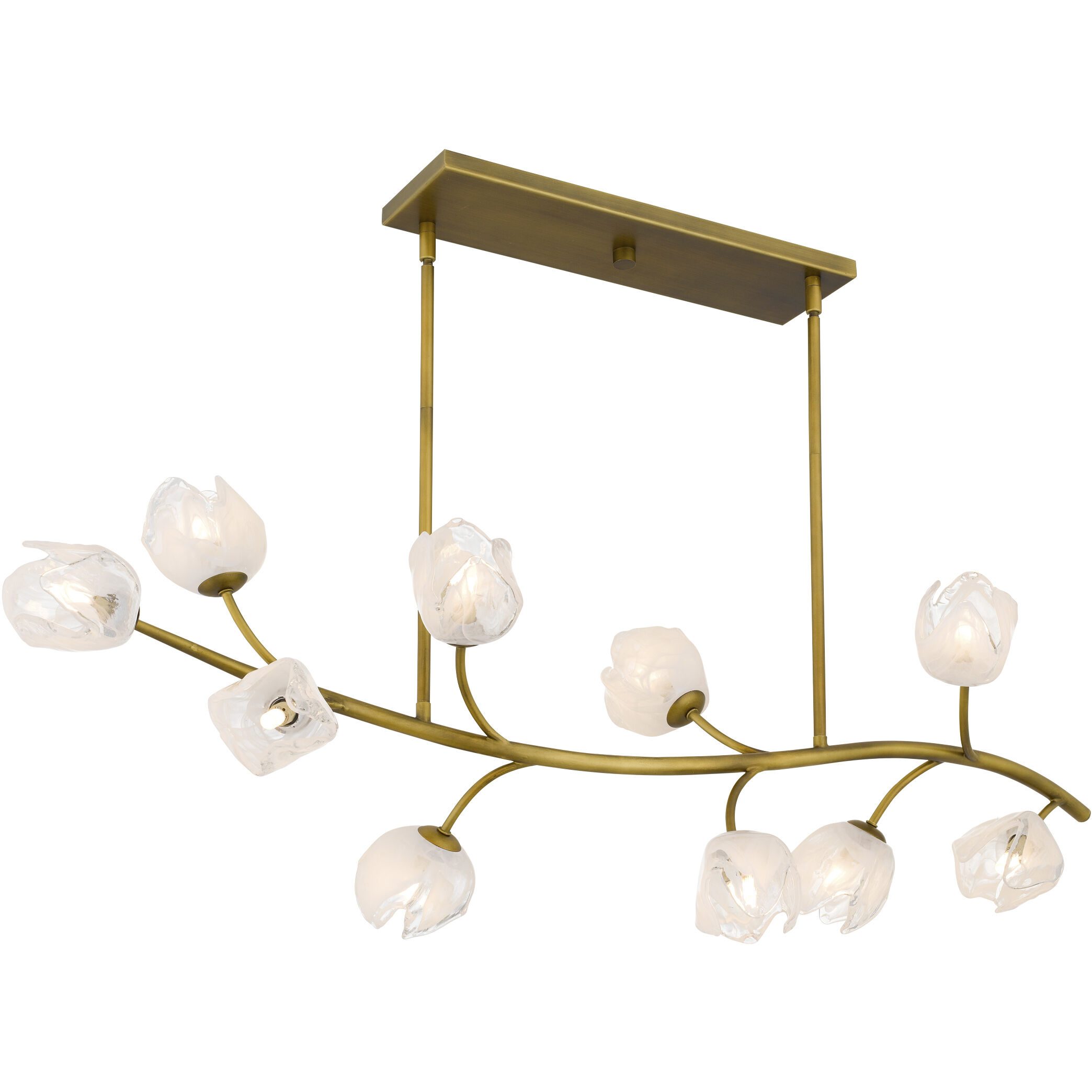 Walker 10 Light 48.50 inch Island Light