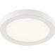 Outskirts LED 7.5 inch Fresco Flush Mount Ceiling Light in Italian Fresco
