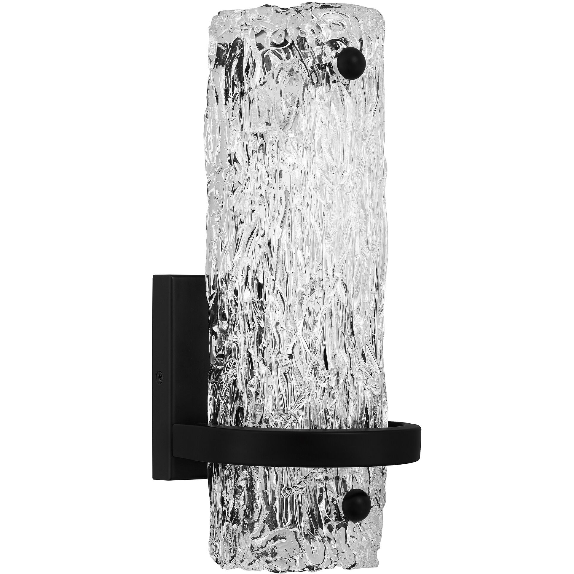 Quoizel PCPLL8805MBK Pell 5 inch Matte Black Wall Sconce Wall