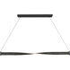 Porter LED 50 inch Old Black Finish Island Light Ceiling Light