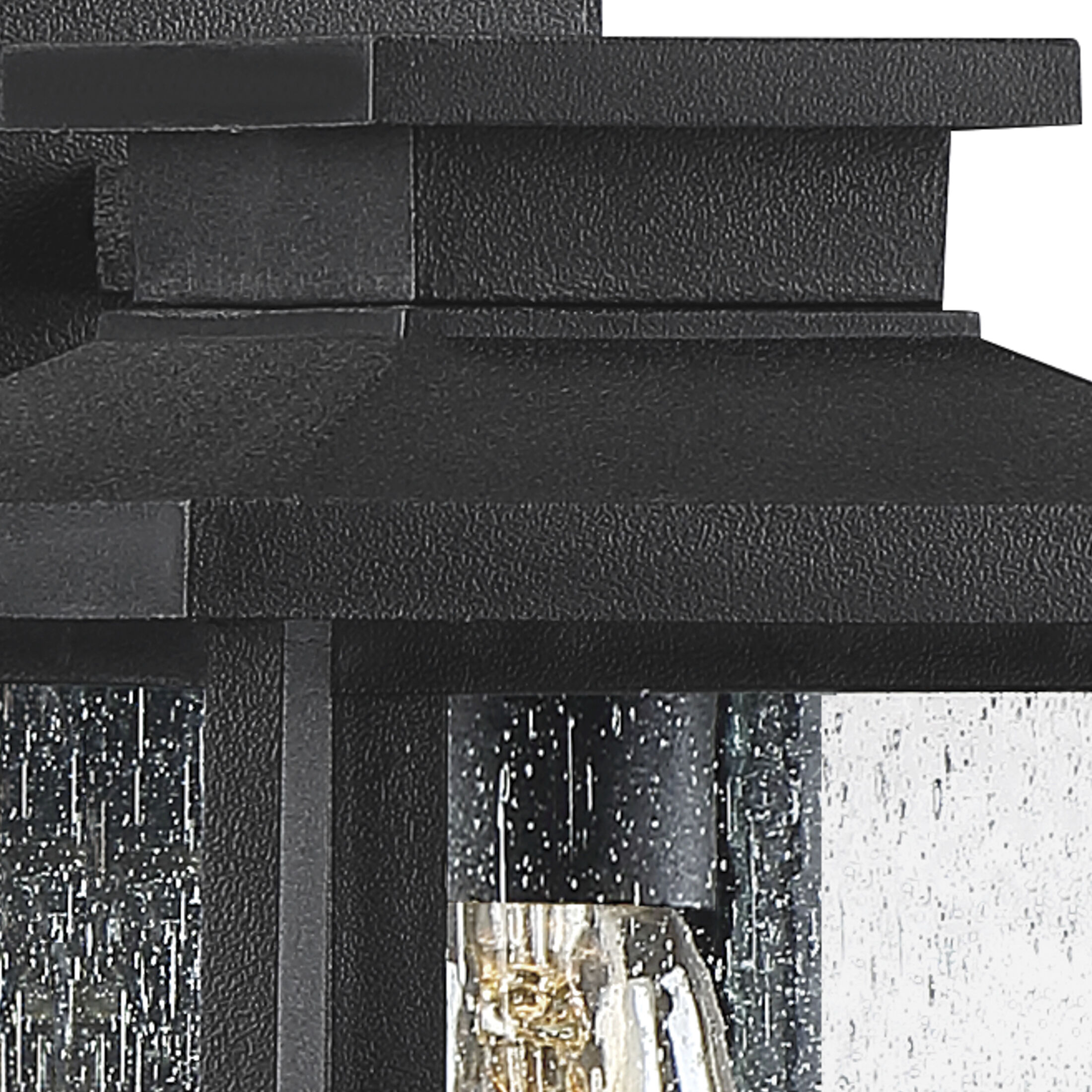 Wakefield 1 Light 11 inch Earth Black Outdoor Wall Lantern