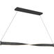 Porter LED 50 inch Old Black Finish Island Light Ceiling Light