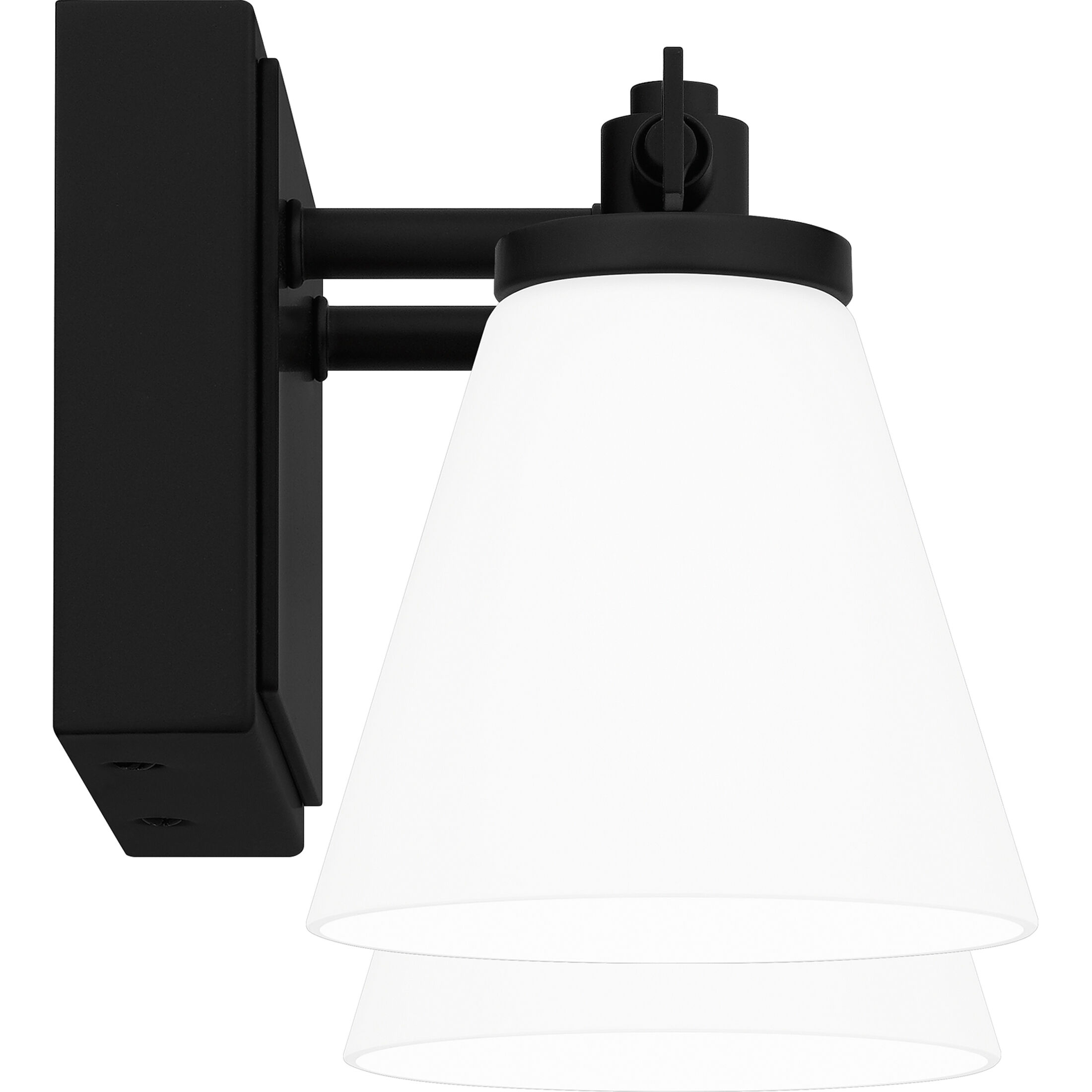 Daniels LED 13.25 inch Matte Black Bath Light Wall Light