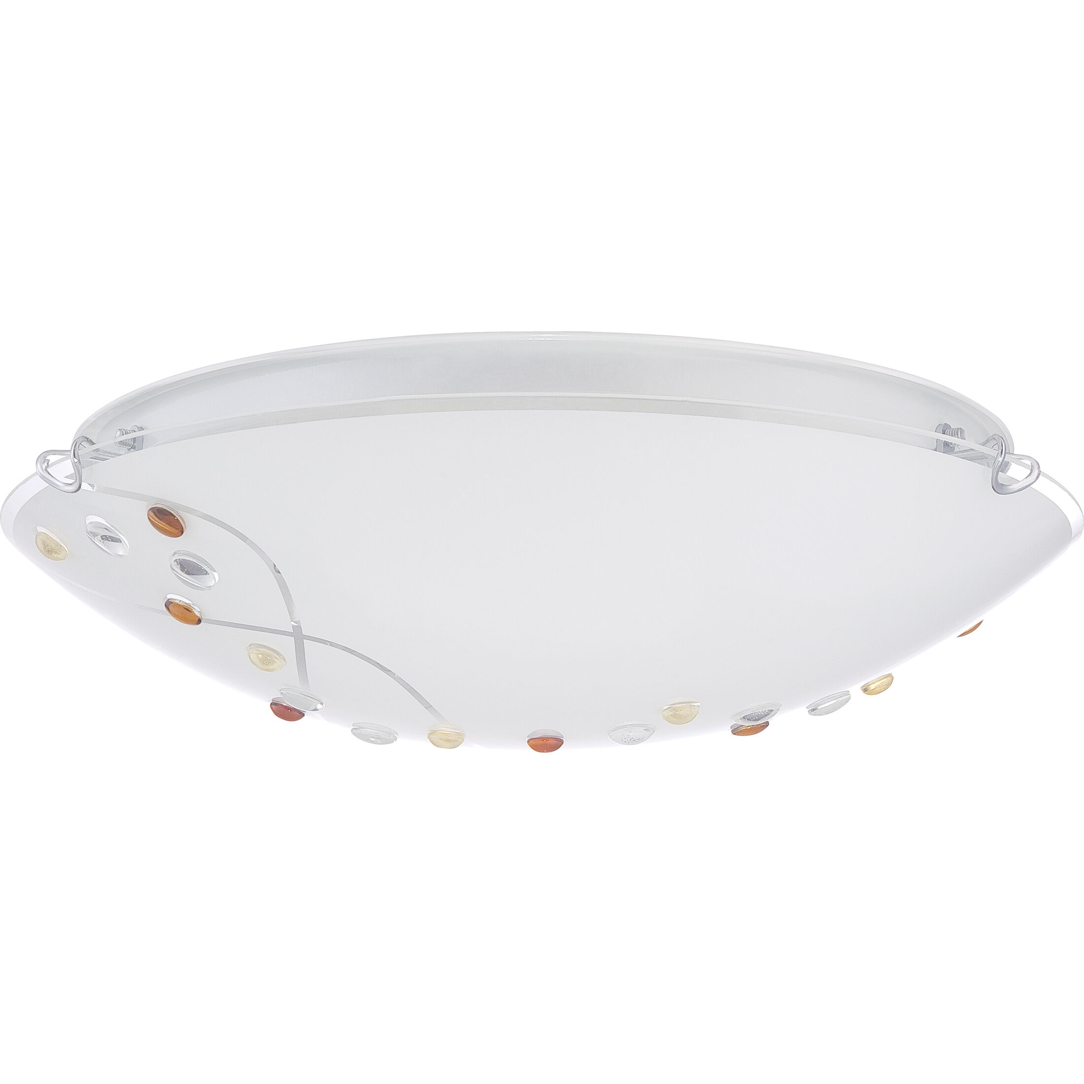 Platinum Stellar 3 Light 16 inch Polished Chrome Flush Mount Ceiling Light in Incandescent