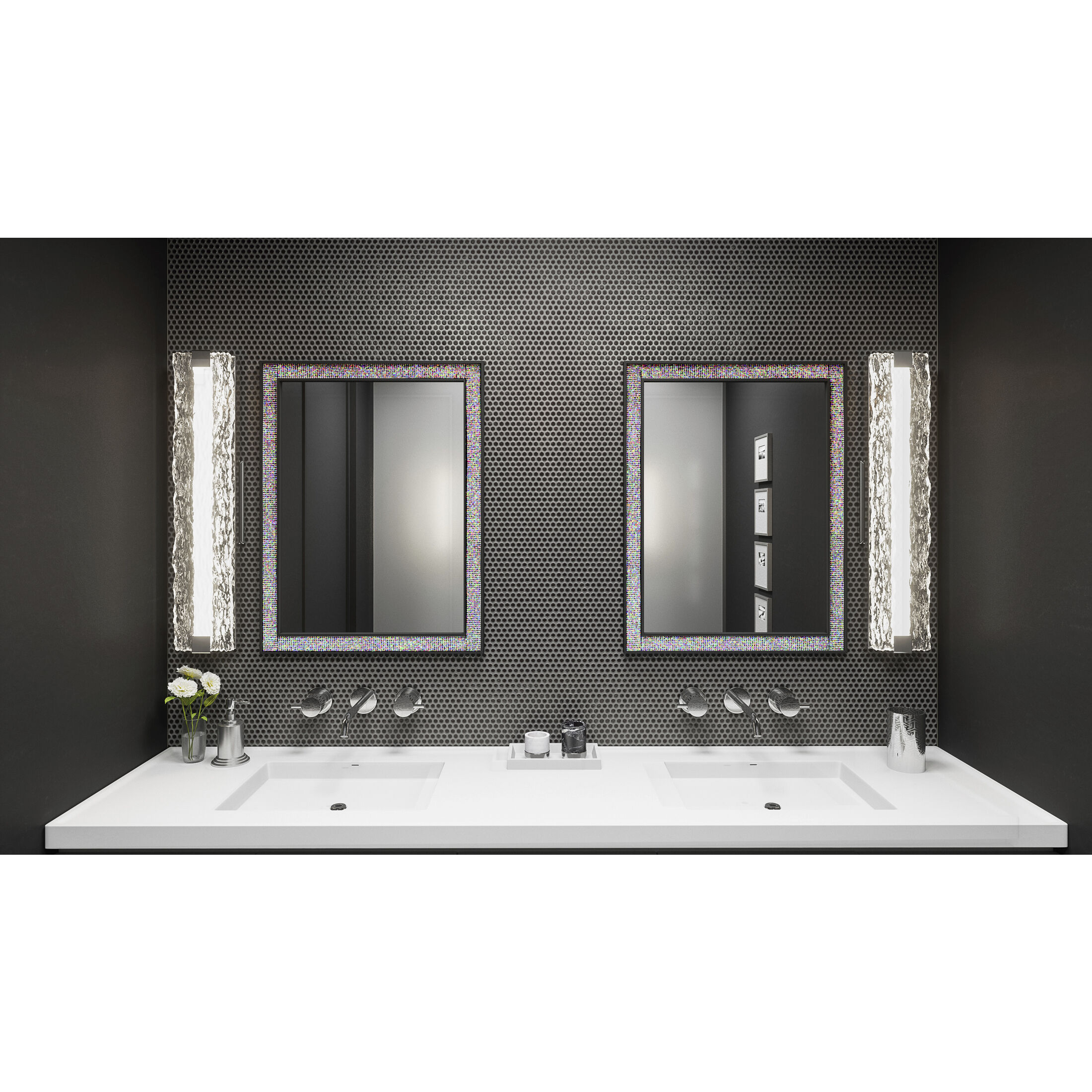 Winter LED 32 inch Polished Chrome Bath Light Wall Light