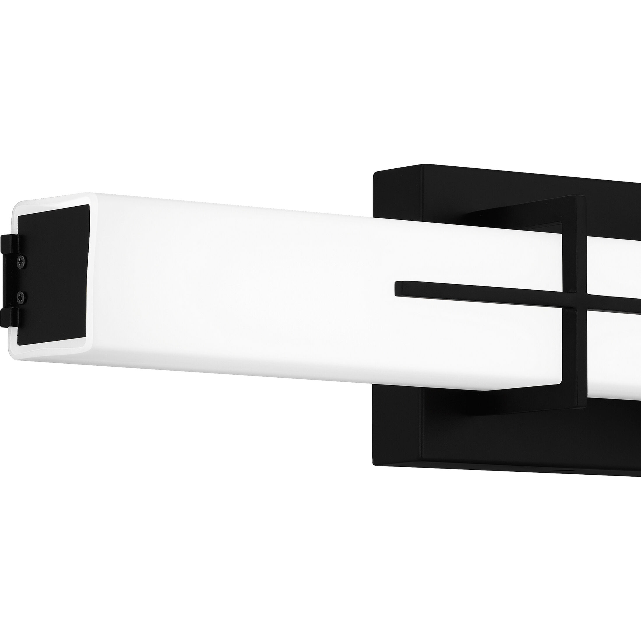 Gemini LED 22.5 inch Matte Black Bath Light Wall Light