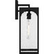 Dallington 1 Light 19.75 inch Matte Black Outdoor Wall Lantern, Large