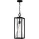 Zarah 1 Light 7 inch Matte Black Mini Pendant Ceiling Light, Small