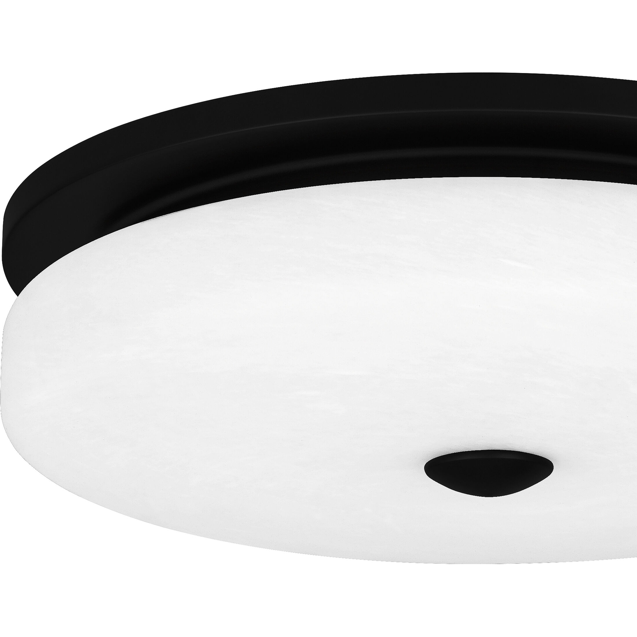 Tavani 15 inch Matte Black Flush Mount Ceiling Light