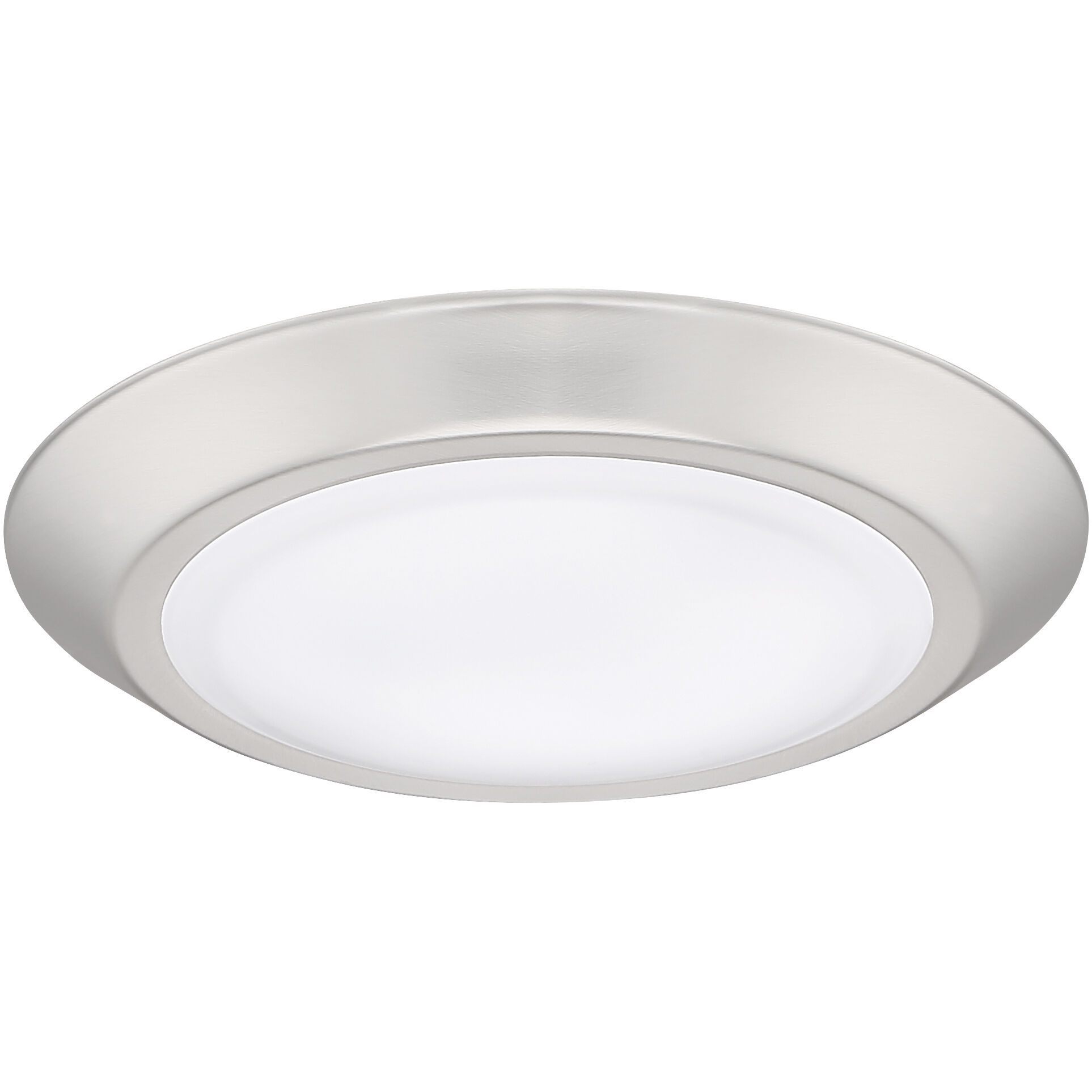 Verge LED 8 inch Brushed Nickel Flush Mount Ceiling Light