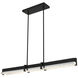 Theodore LED 48 inch Matte Black Island Light Ceiling Light