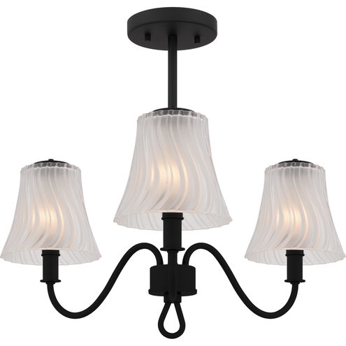 McKinney 3 Light 21.75 inch Semi-Flush Mount