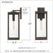 Westover 1 Light 20 inch Industrial Bronze Outdoor Wall Lantern
