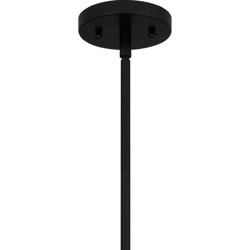 Peregrine 1 Light 14 inch Brushed Black Mini Pendant Ceiling Light