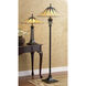 Gotham 62 inch 100 watt Vintage Bronze Floor Lamp Portable Light, Naturals