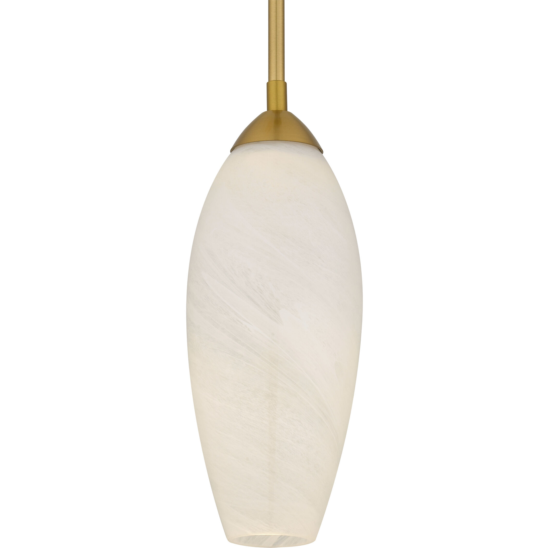 Burnett LED 5 inch Brushed Gold Mini Pendant Ceiling Light