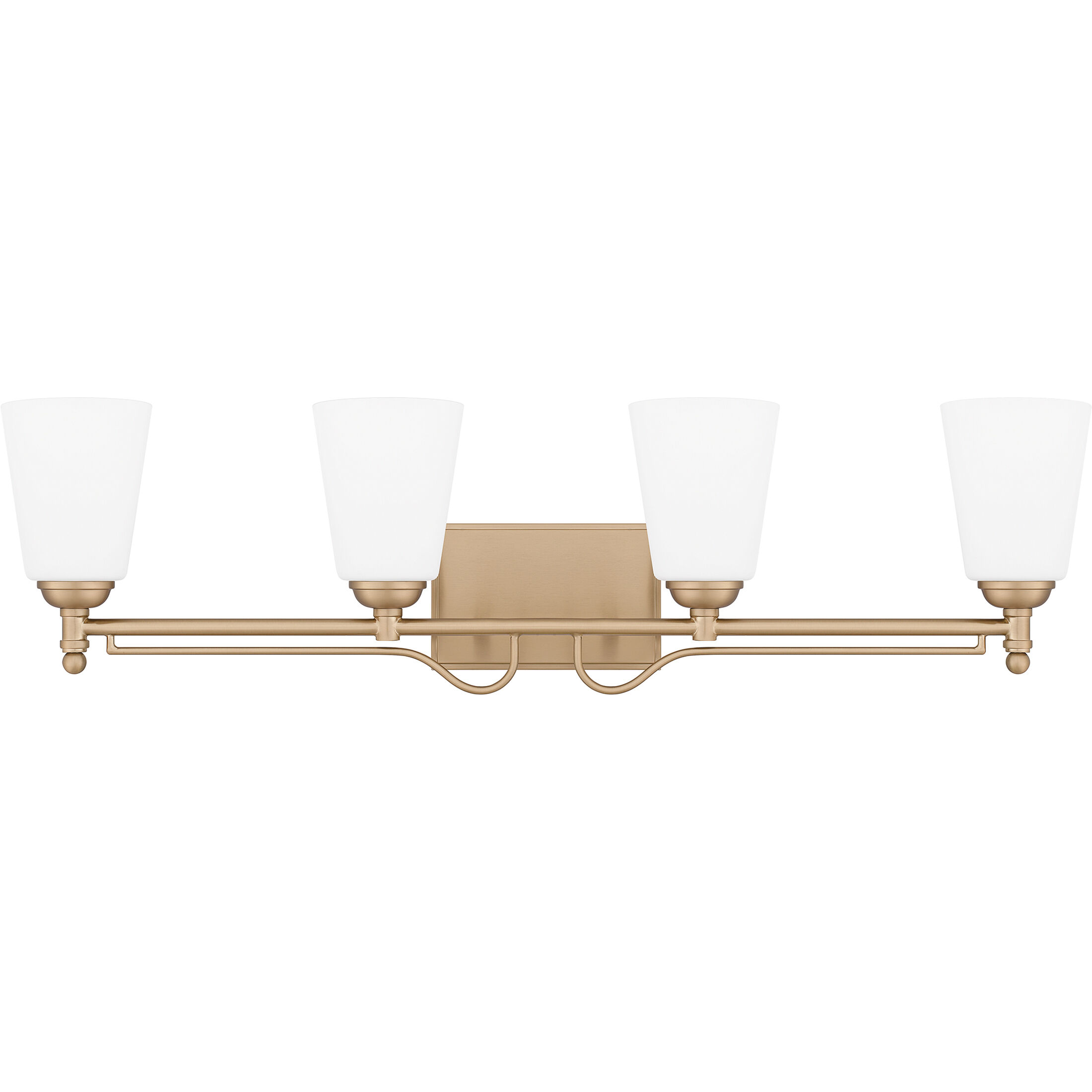 Esther 4 Light 32 inch Bronze Gold Bath Light Wall Light, Extra Large