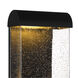 Townes LED 10 inch Matte Black Outdoor Wall Lantern