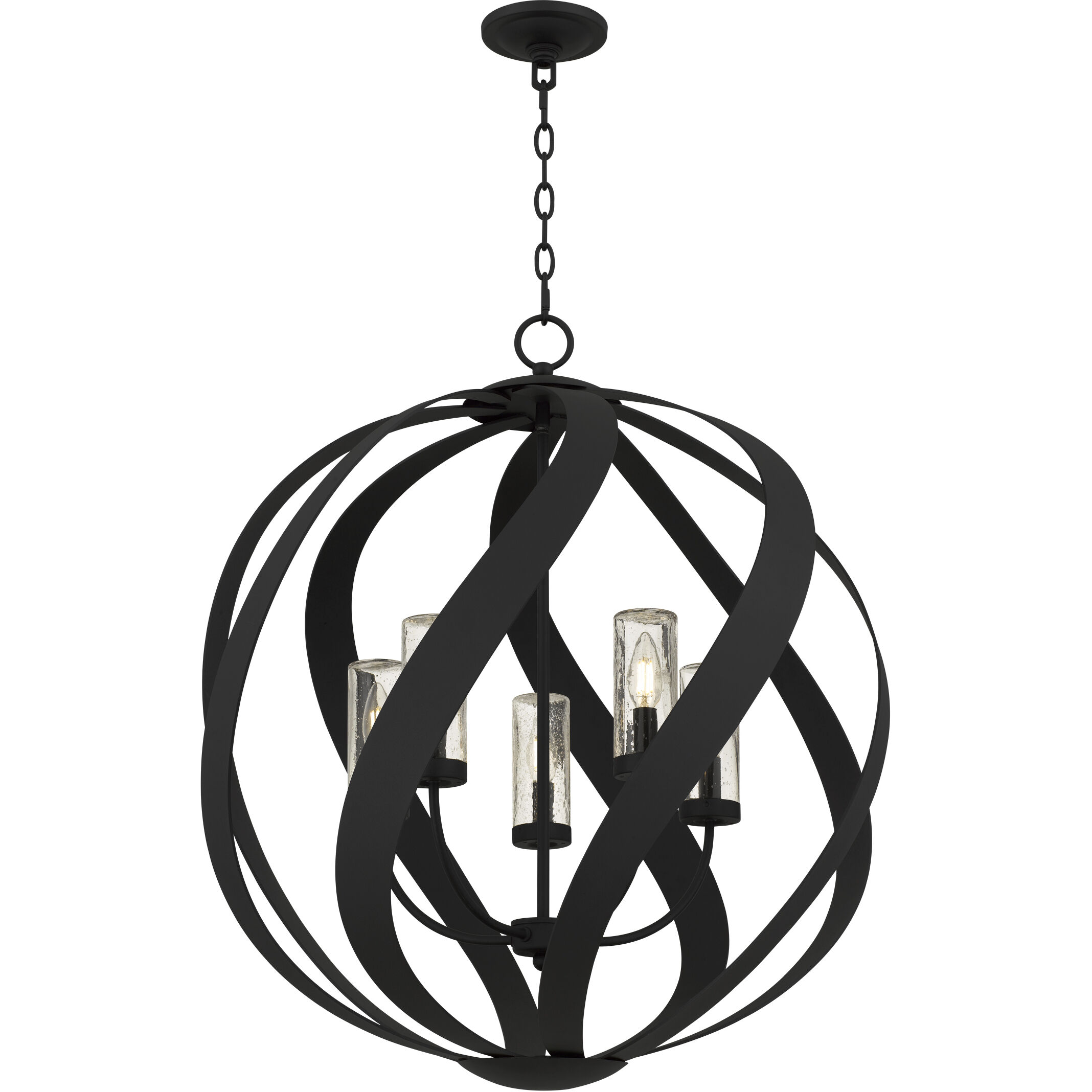 Blacksmith Pendant Ceiling Light in Earth Black