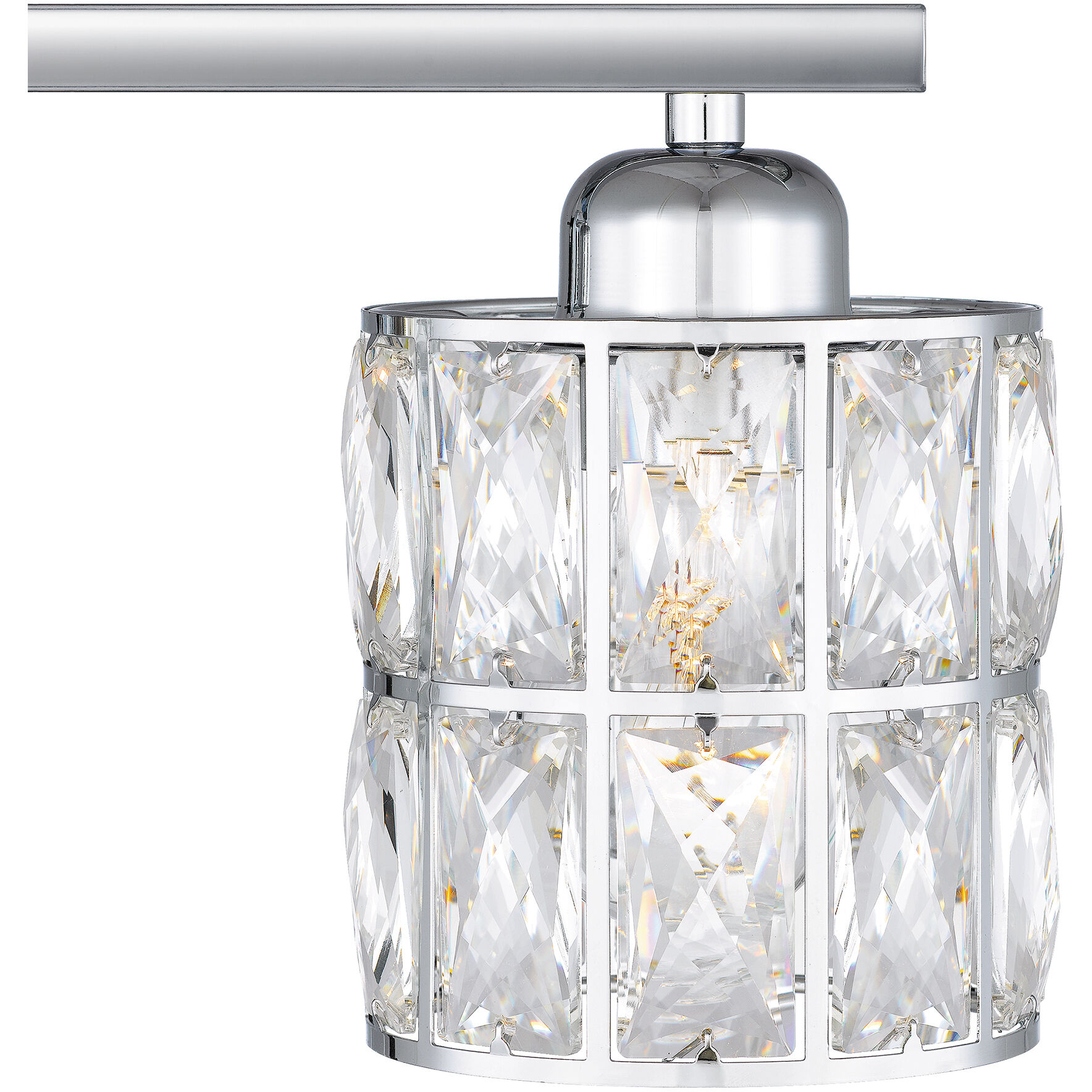 Gibson 4 Light 30 inch Polished Chrome Bath Light Wall Light