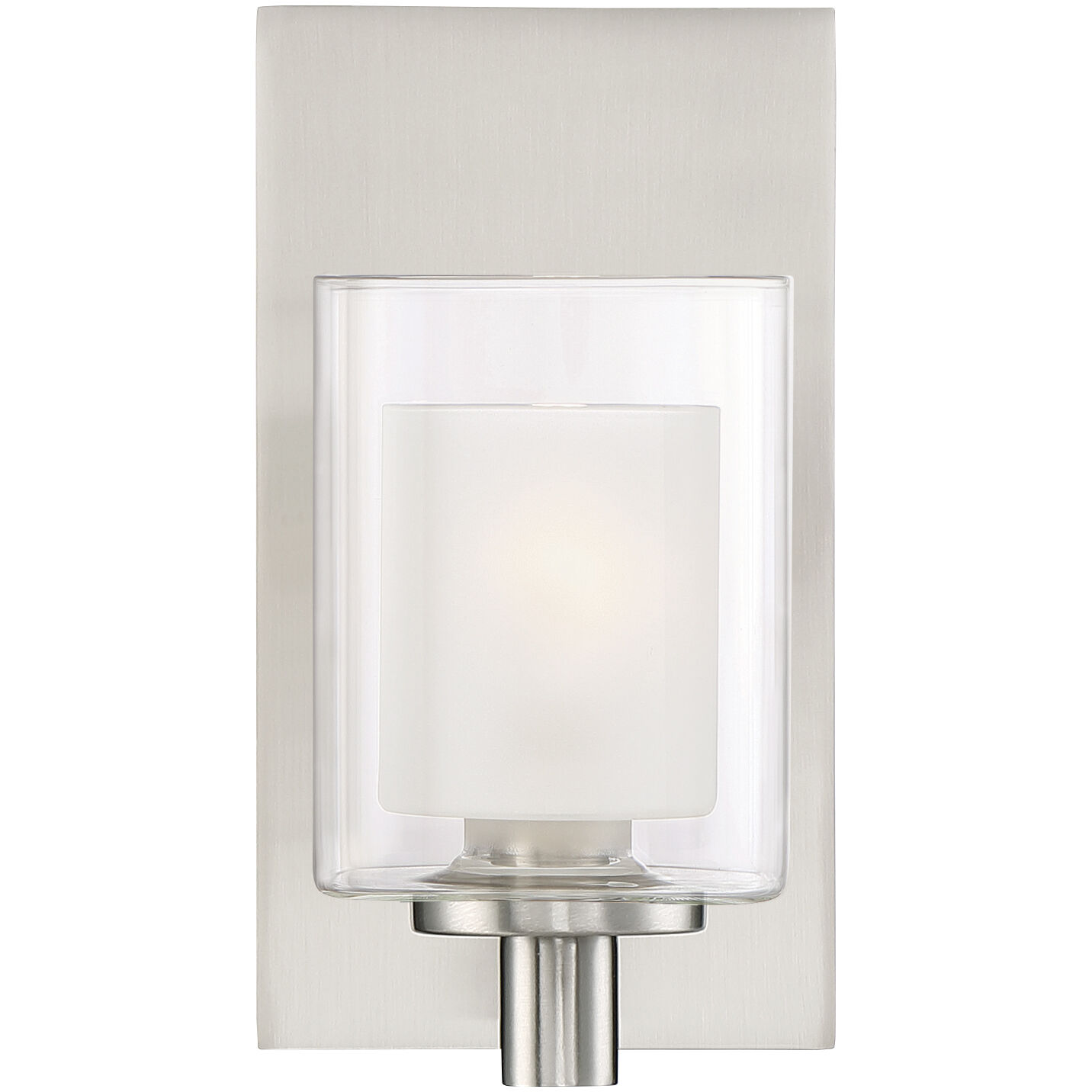 Kolt LED 8 inch Brushed Nickel Bath Light Wall Light