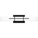 Gemini LED 22.5 inch Matte Black Bath Light Wall Light