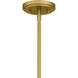 Penley 5 Light 28 inch Brushed Gold Chandelier Ceiling Light