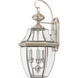 Newbury 3 Light 23 inch Pewter Outdoor Wall Lantern