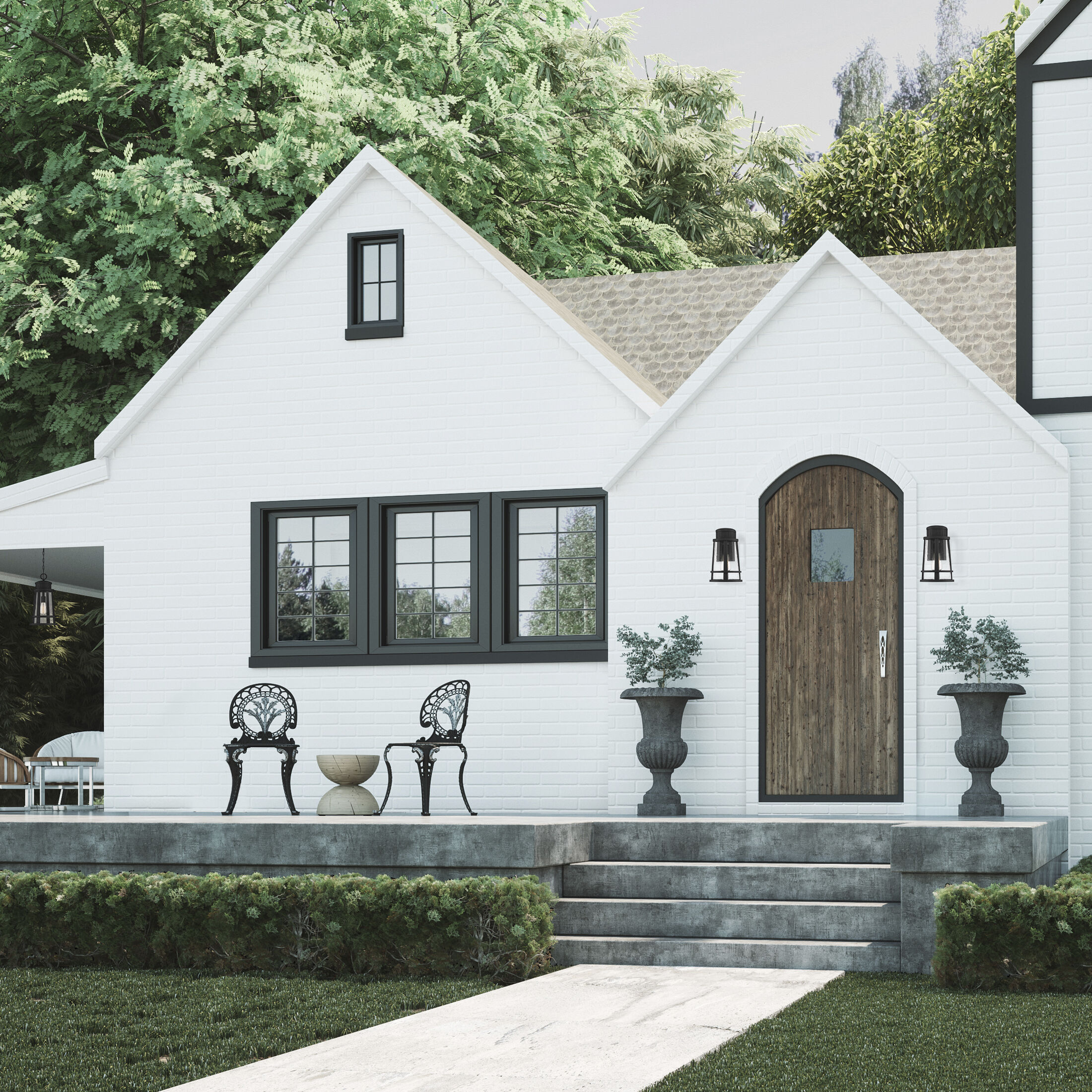 Dunham 1 Light 13 inch Earth Black Outdoor Wall Lantern