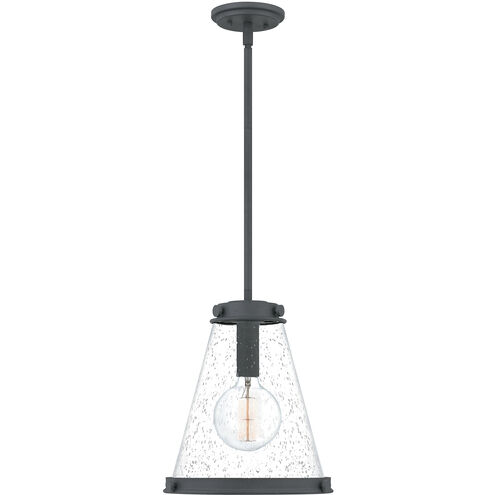 Bristol 1 Light 13 inch Mottled Black Mini Pendant Ceiling Light