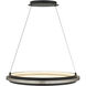 Isabelle 32.5 inch Matte Black Pendant Ceiling Light