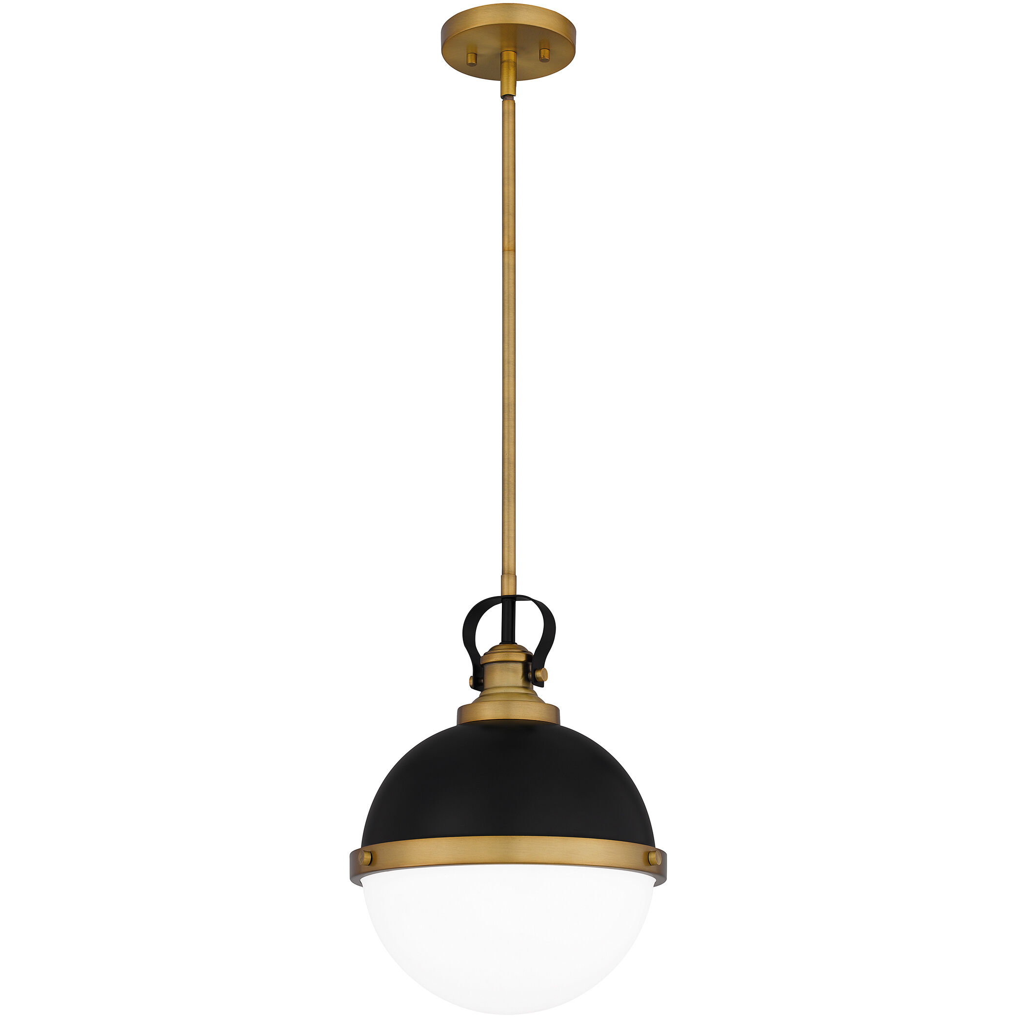 Sullivan 1 Light 11 inch Matte Black Mini Pendant Ceiling Light, Small