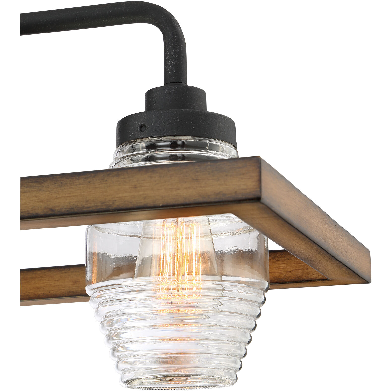 Quoizel GUI540GK Guilford 5 Light 40 inch Grey Ash Island