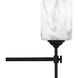 Aria 4 Light 31.25 inch Matte Black Bath Light Wall Light, Extra Large