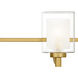 Kolt 5 Light 42 inch Brushed Gold Bath Light Wall Light