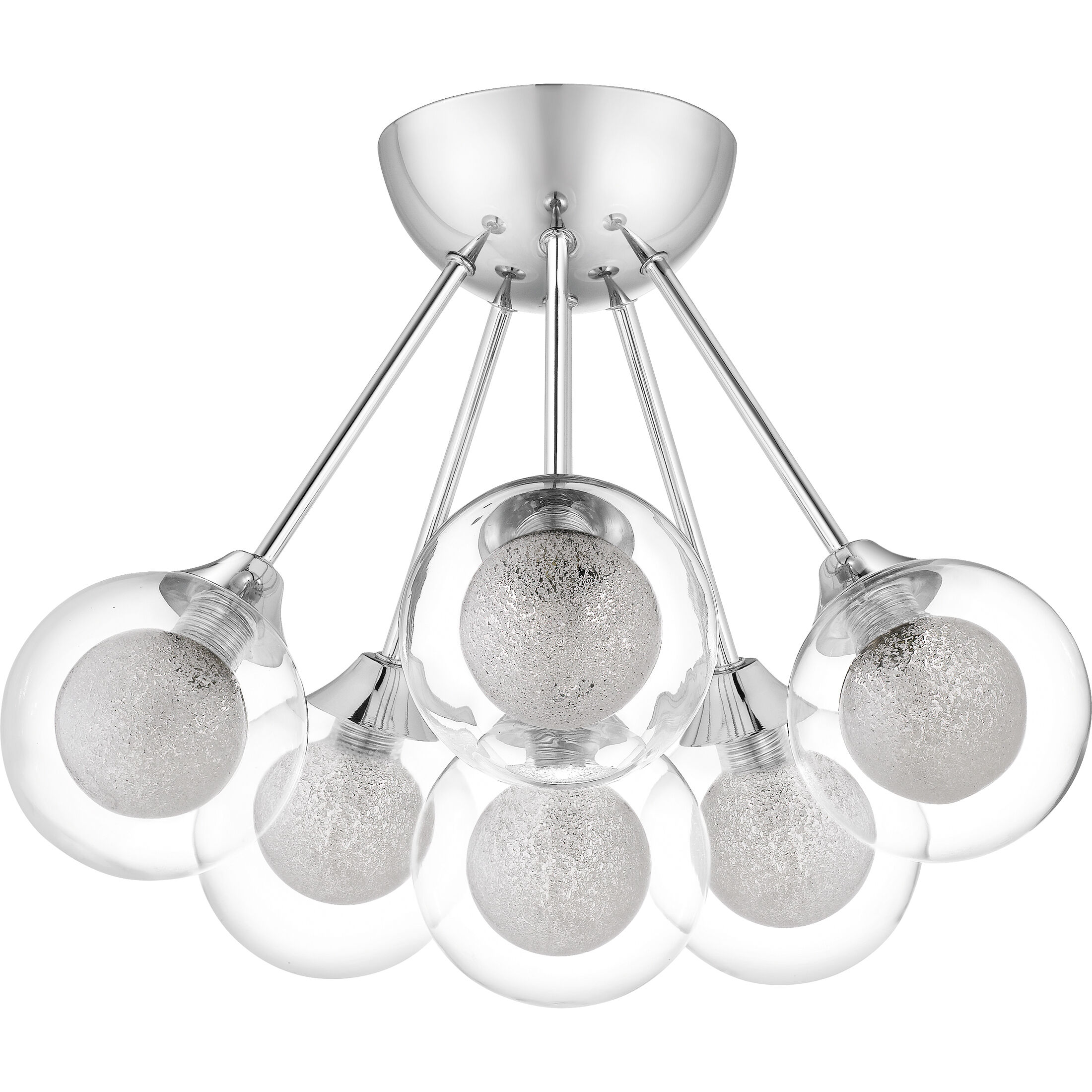 Quoizel PCSB1716C Spellbound 6 Light 16 inch Polished Chrome Semi