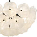Audrey 4 Light 18.75 inch Matte Black Semi-Flush Mount Ceiling Light