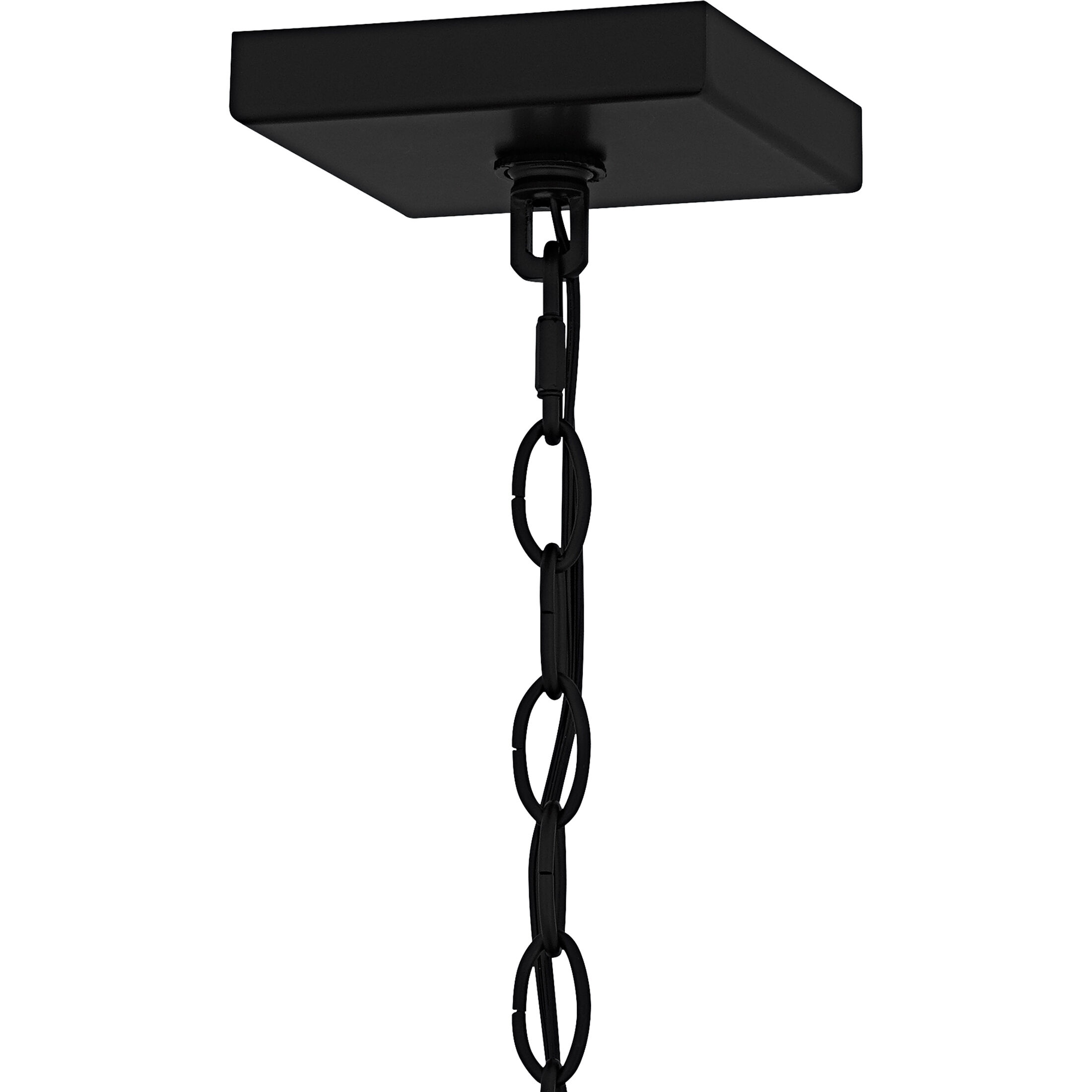 Jett 1 Light 8.5 inch Matte Black Mini Pendant Ceiling Light, Small
