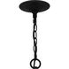 Kingsbridge 6 Light 28 inch Earth Black Chandelier Ceiling Light