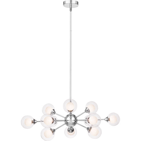Spellbound 12 Light 29 inch Polished Chrome Chandelier Ceiling Light