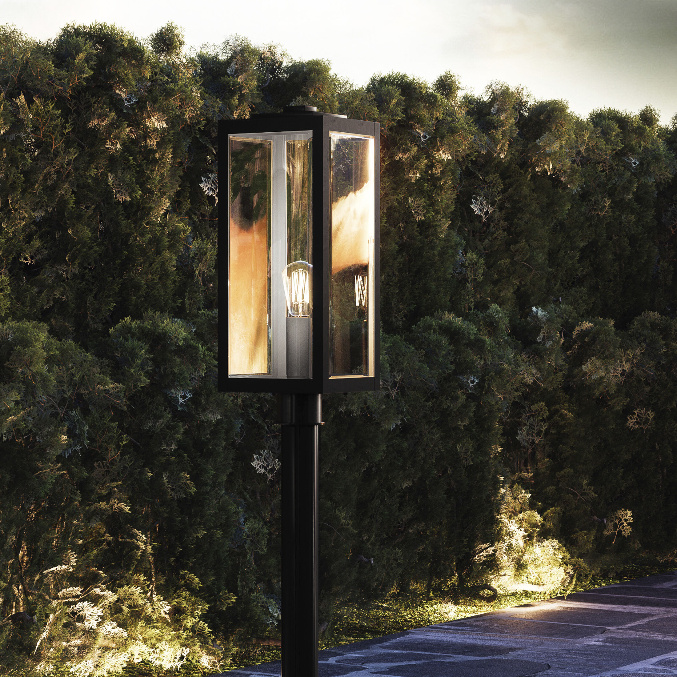 Quoizel WVR9007EK Westover 1 Light 21 inch Earth Black