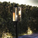 Westover 1 Light 21 inch Earth Black Outdoor Post Lantern