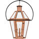 Burdett 3 Light 18 inch Aged Copper Pendant Ceiling Light