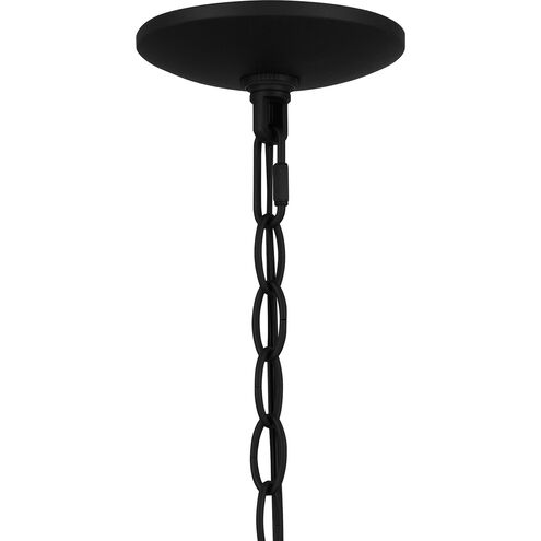 Reece 1 Light 9 inch Earth Black Outdoor Hanging Lantern