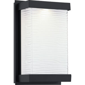 Celine LED 10 inch Matte Black Outdoor Wall Lantern
