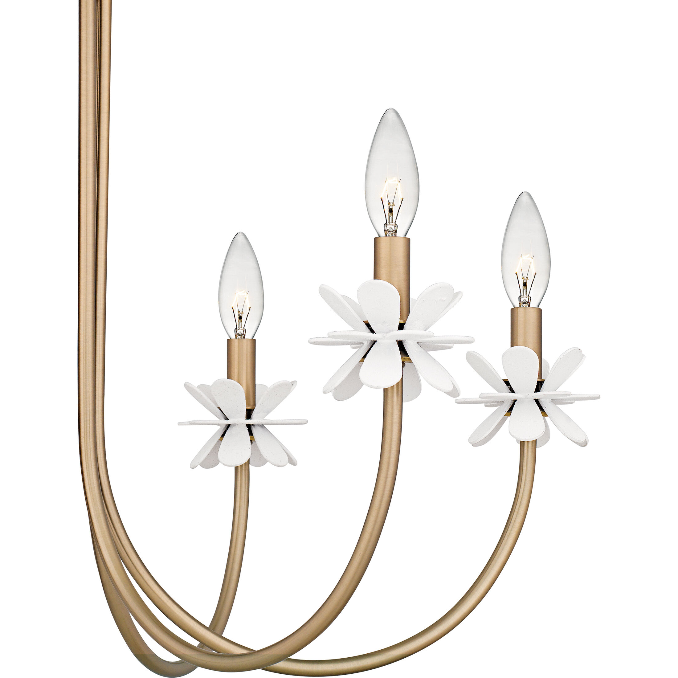 Remy 6 Light 30 inch Bronze Gold Chandelier Ceiling Light