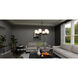 Penning 6 Light 28 inch Matte Black Chandelier Ceiling Light