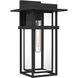 Morgan 1 Light 18 inch Earth Black Outdoor Wall Lantern