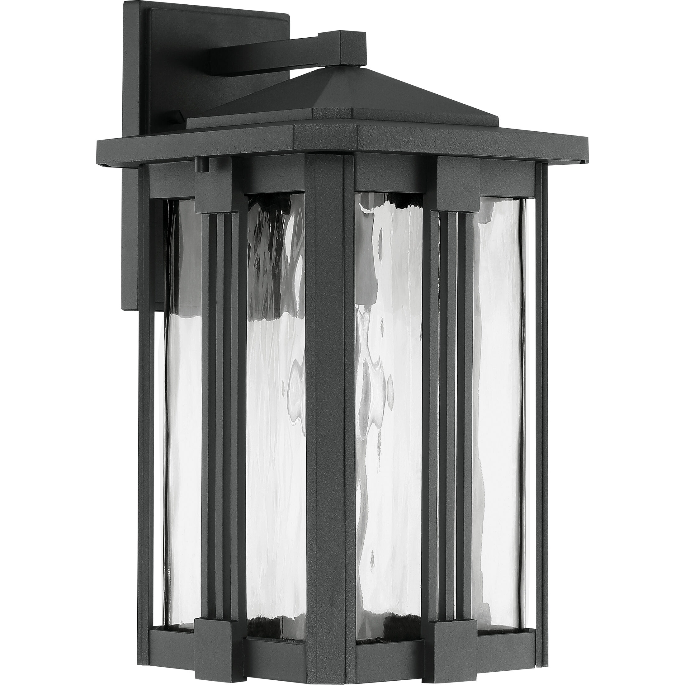 Everglade 1 Light 15 inch Earth Black Outdoor Wall Lantern