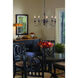 Holbrook 5 Light 24 inch Tuscan Brown Chandelier Ceiling Light